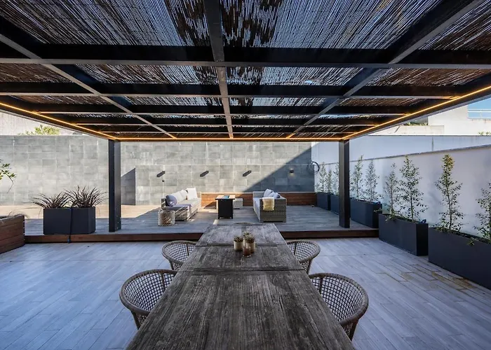 アパート Terraza - Exclusive Terrace, Sea View & Pool ナザレ