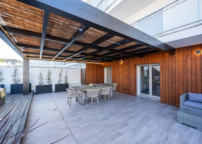 דירה Terraza - Exclusive Terrace, Sea View & Pool